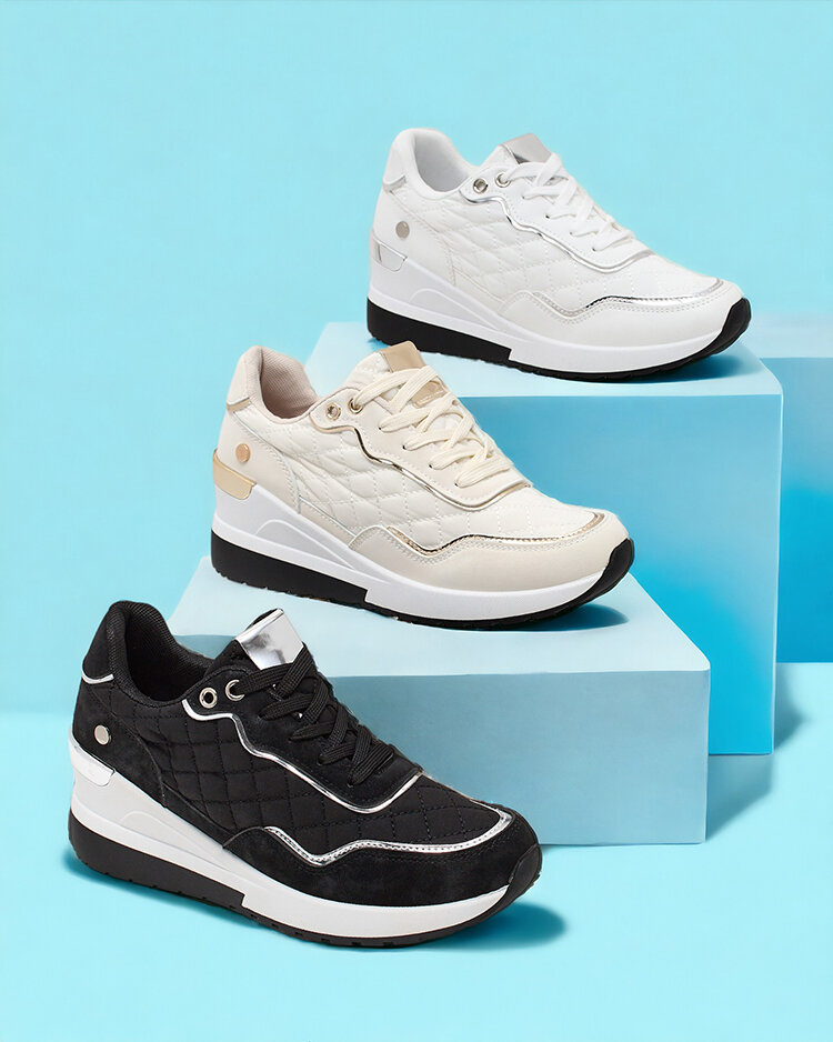 Resti Women&#039;s sporty sneakers on a Lololi heel