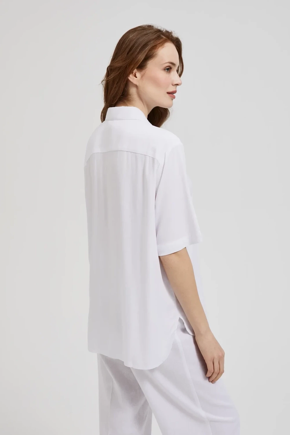 Marisse Women&#039;s Shirt L-Ko-4329 White