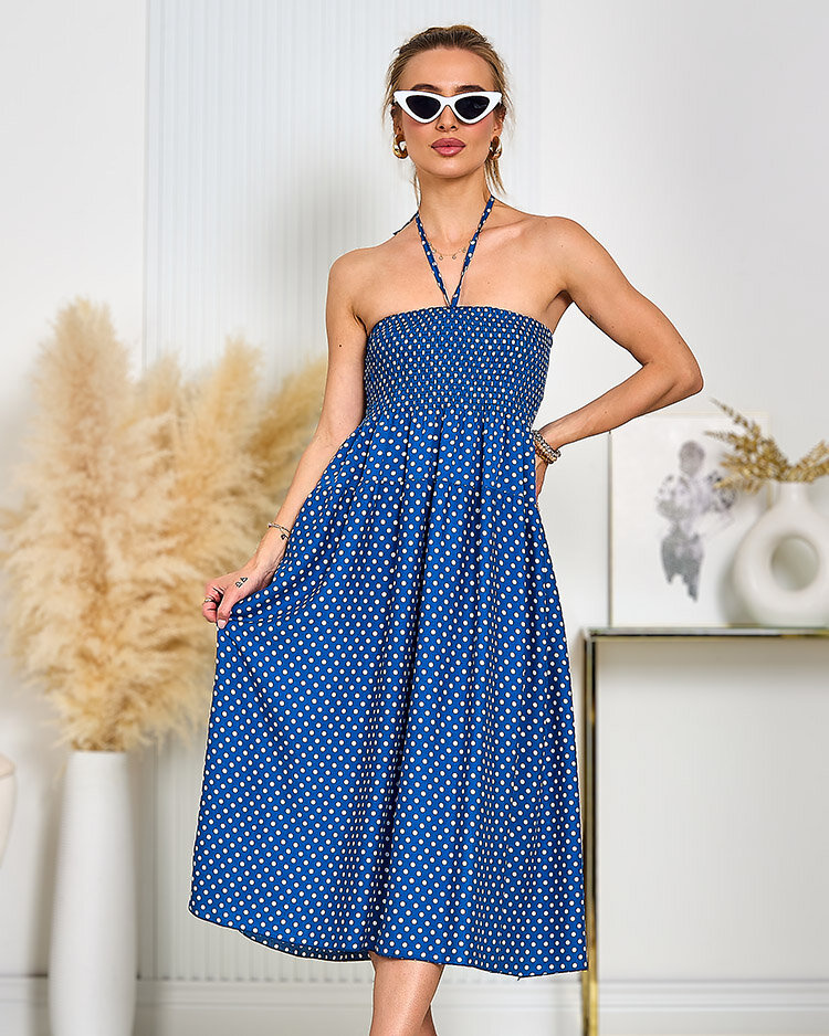 Resti Women's knee-length polka dot dress