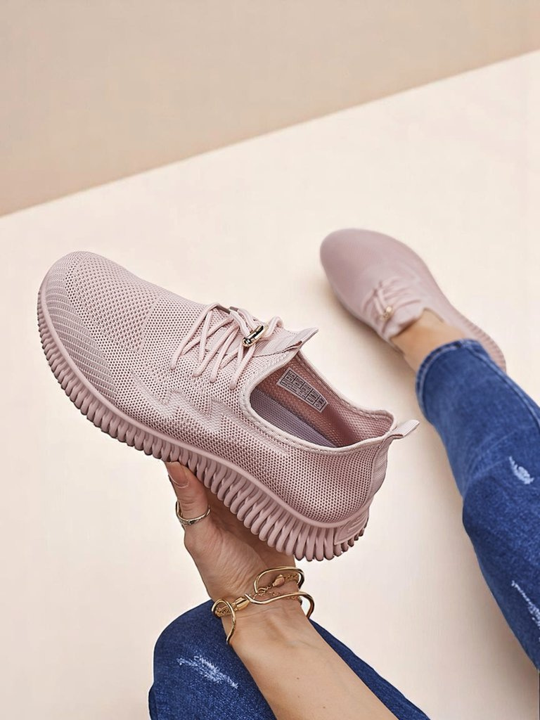 Resti Women’s Slip-On Fabric Sports Shoes Royaletta