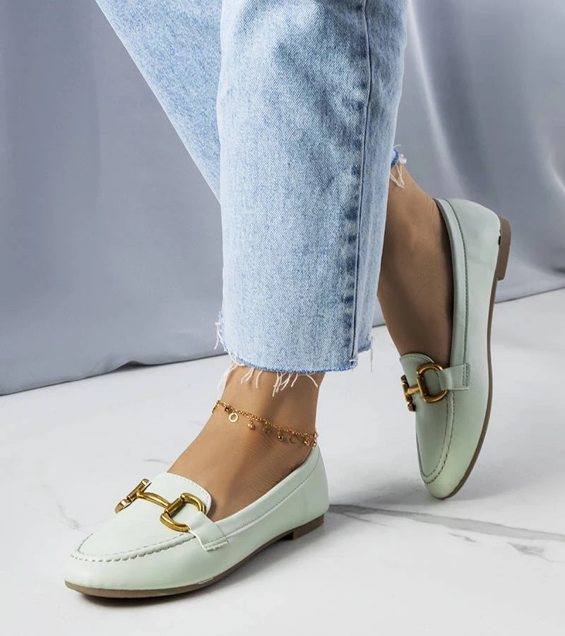 D/CEO Silver loafers Ilana