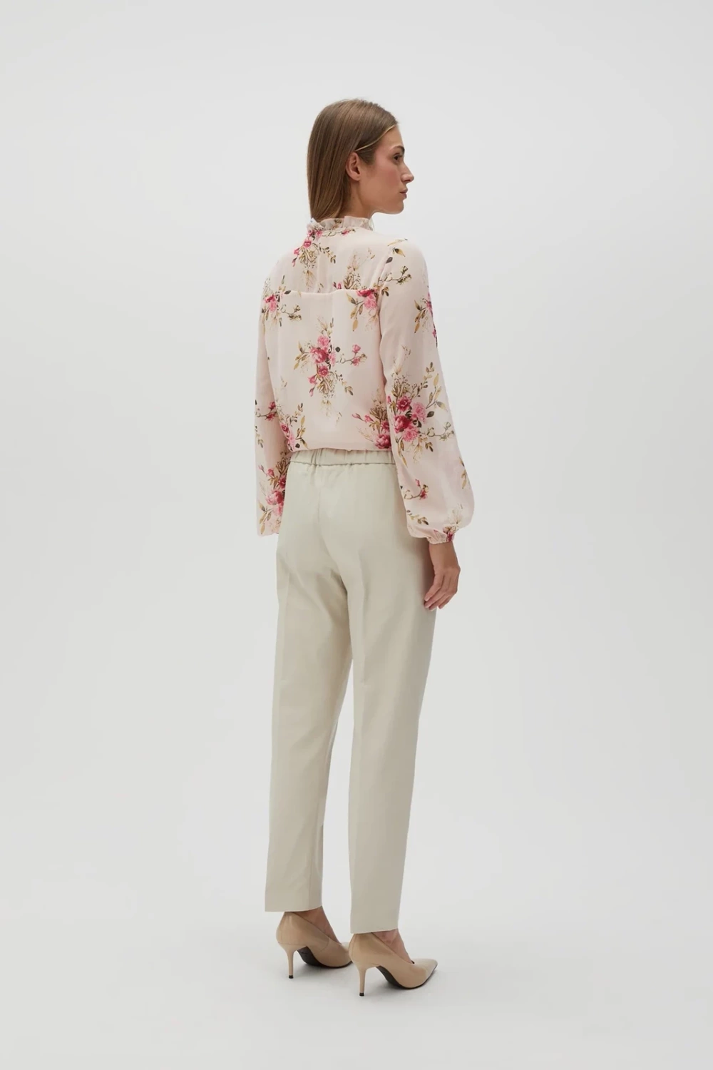 Marisse Women's Trousers L-Sp-4614 L.Beige