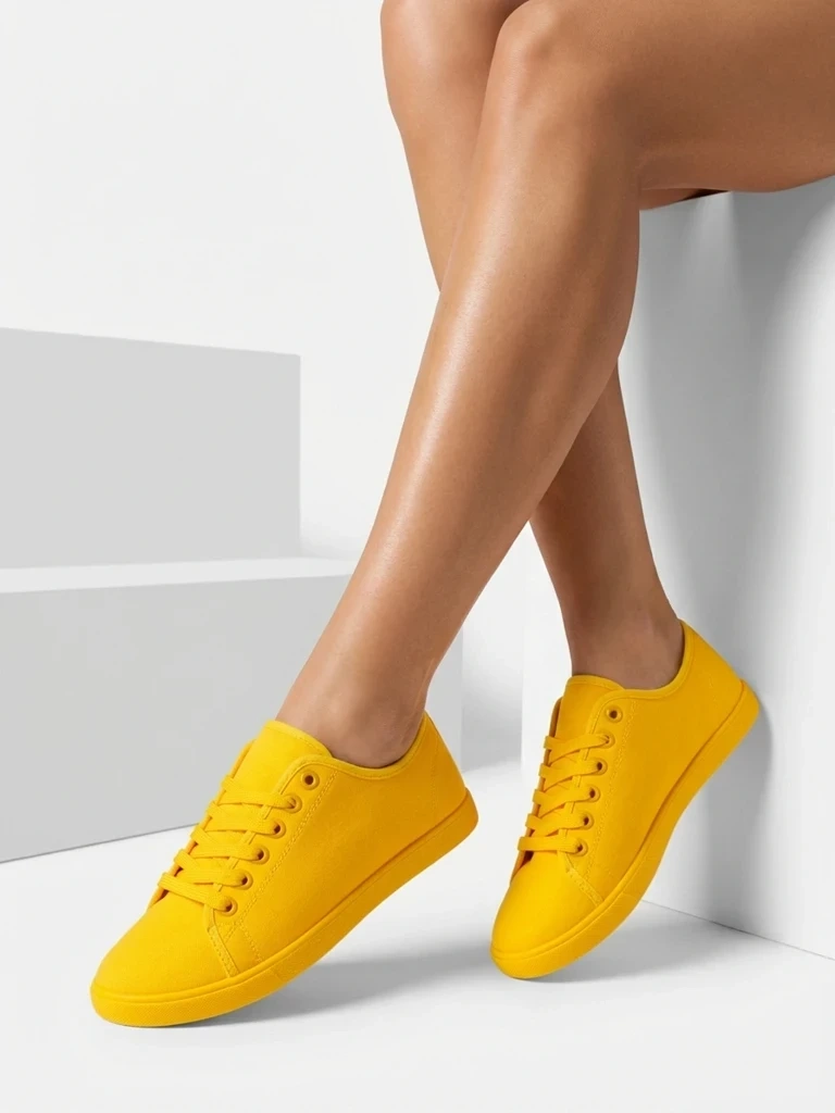 Дамски маратонки Resti Yellow Mood