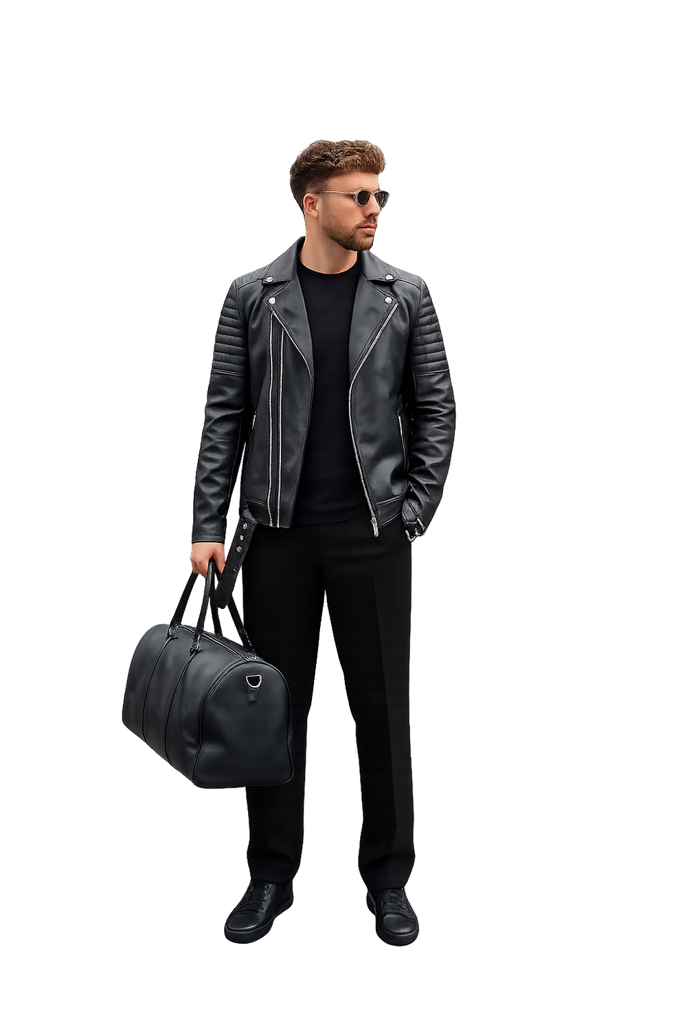 J.Style - Pánska kožená bunda