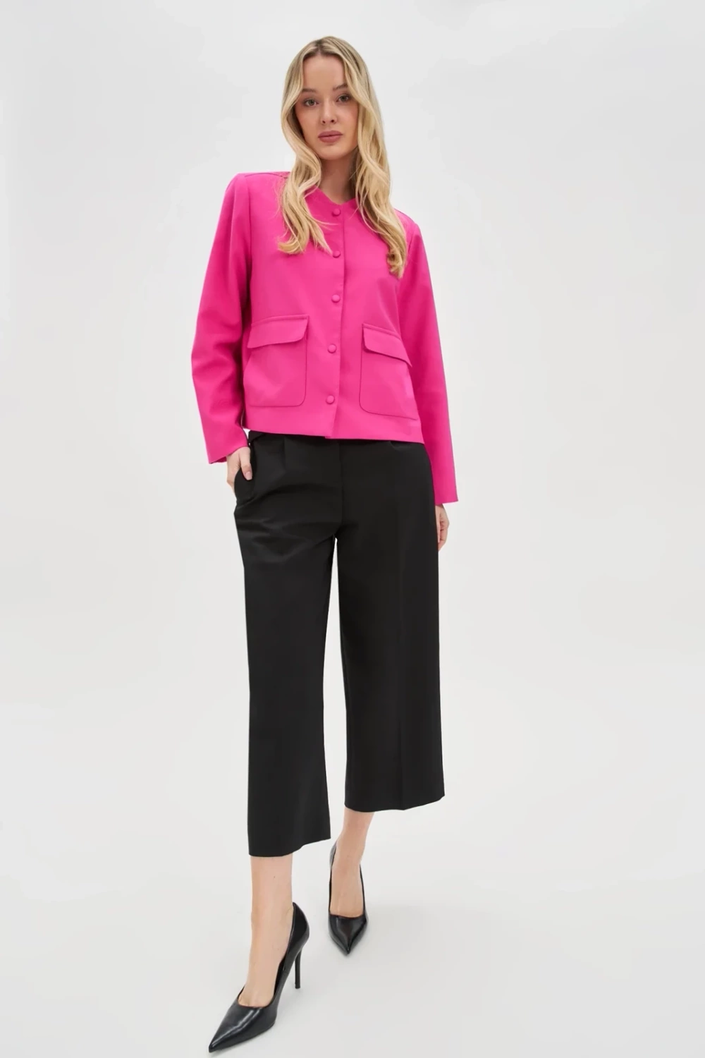 Marisse WOMEN'S PANTS L-SP-4629 BLACK