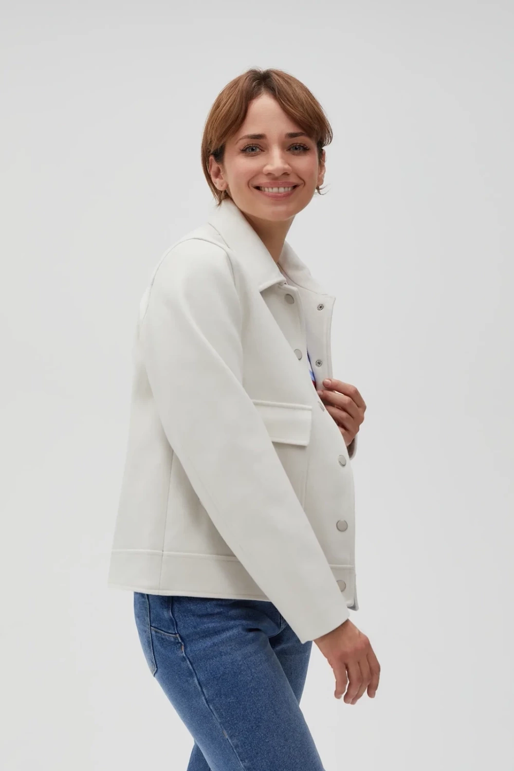 Marisse Women's Jacket L-Ku-4607 L.Beige Mel