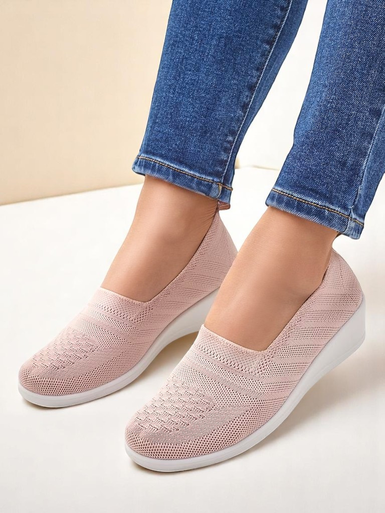 Resti Women's moccasins on a low wedge Epoles