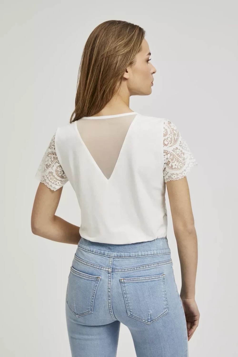 Marisse Women&#039;s Blouse L-Ts-4349 Off White