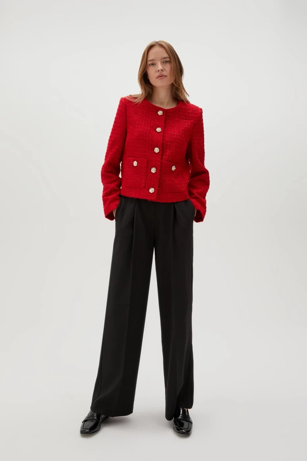Marisse Women's Jacket Z-Mr-4515 Red