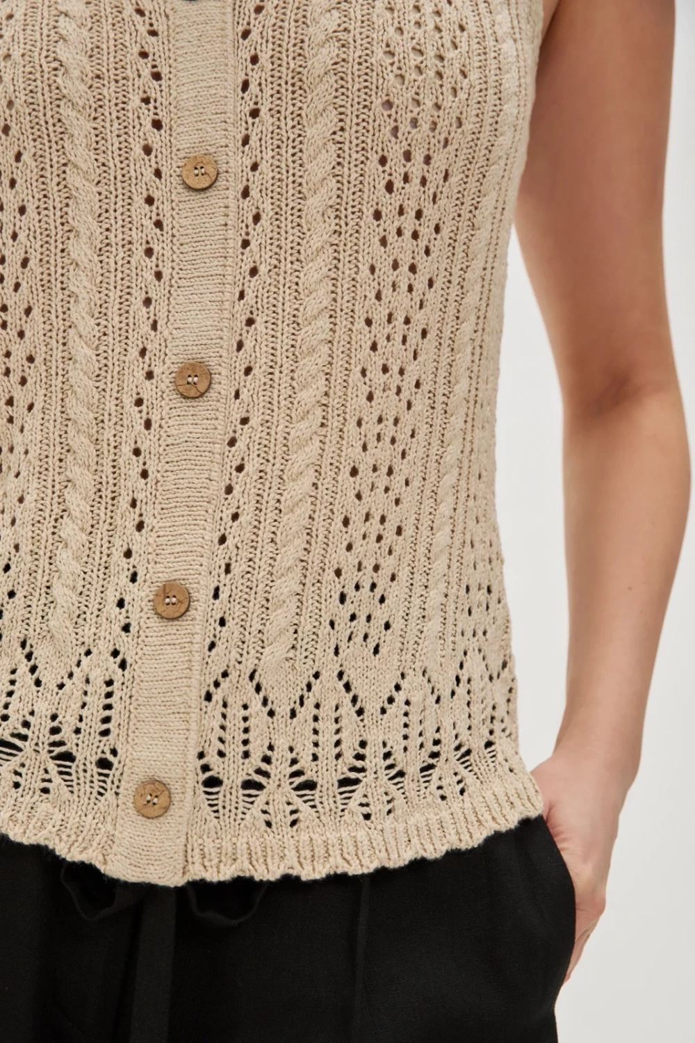 Marisse Women's T-Shirt L-Ts-4730 L.Beige