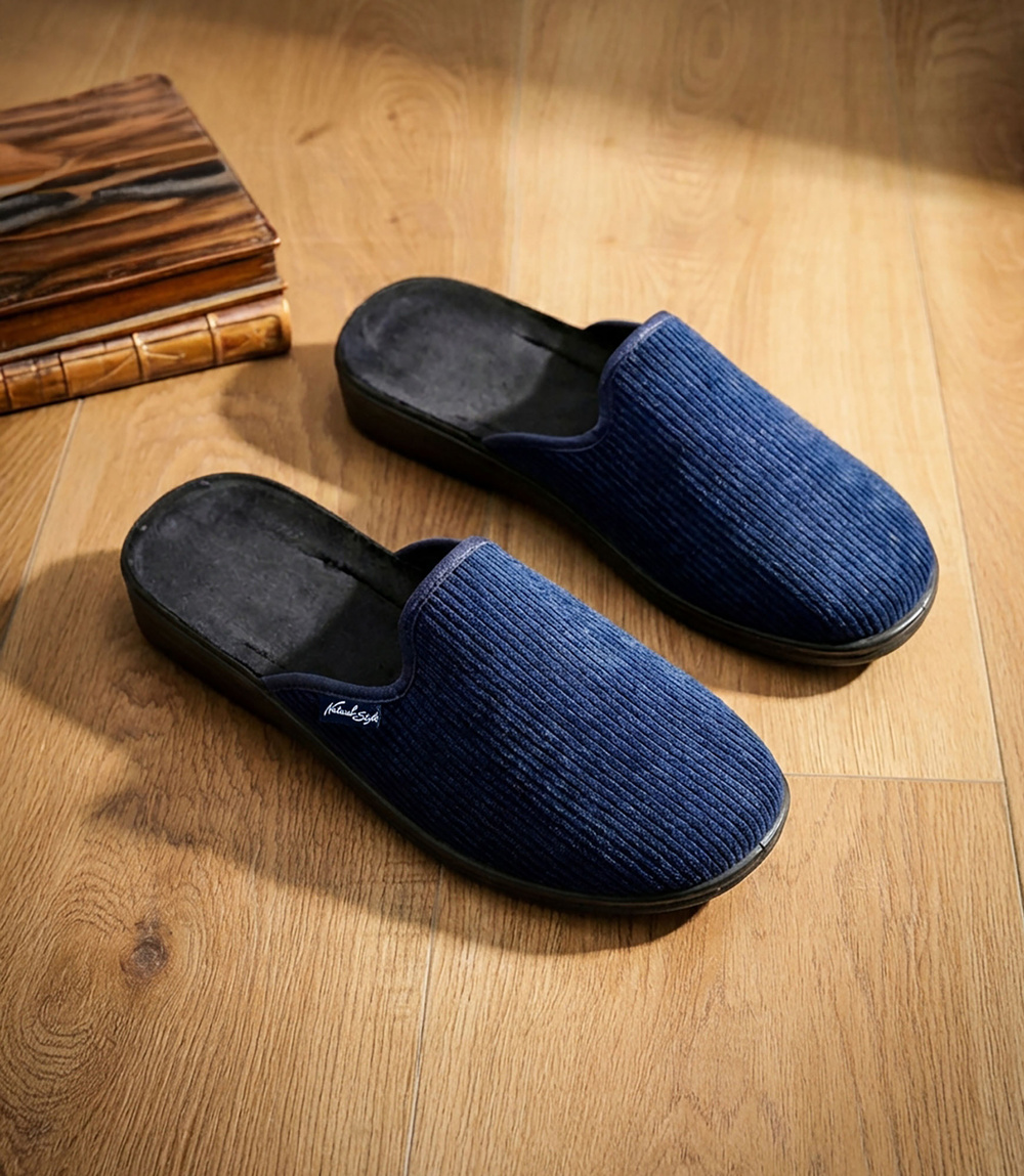 Мъжки чехли Natural Style NS-750 сини