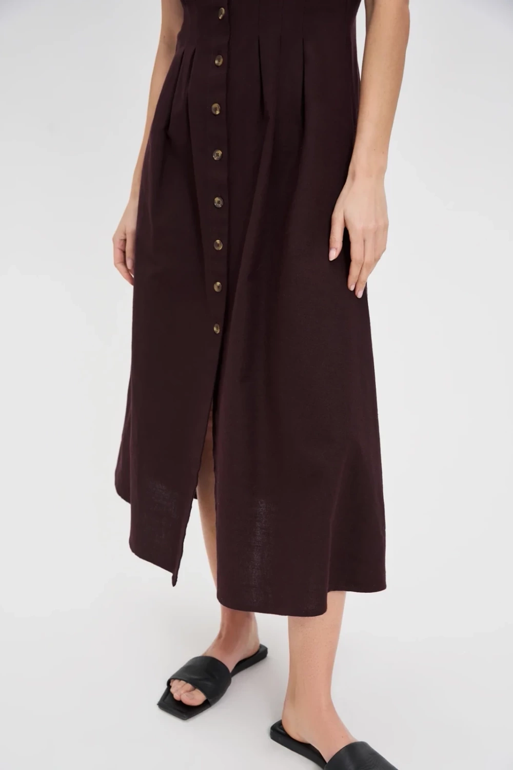 Marisse Fitted Midi Dress