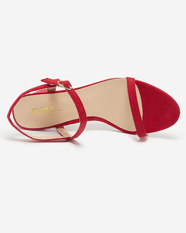 Resti Red Usopi women&#039;s sandals on a post - Footwear