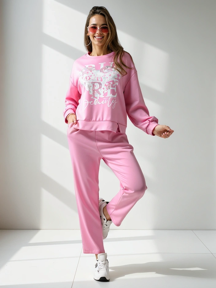 Resti Women's viscose set with print