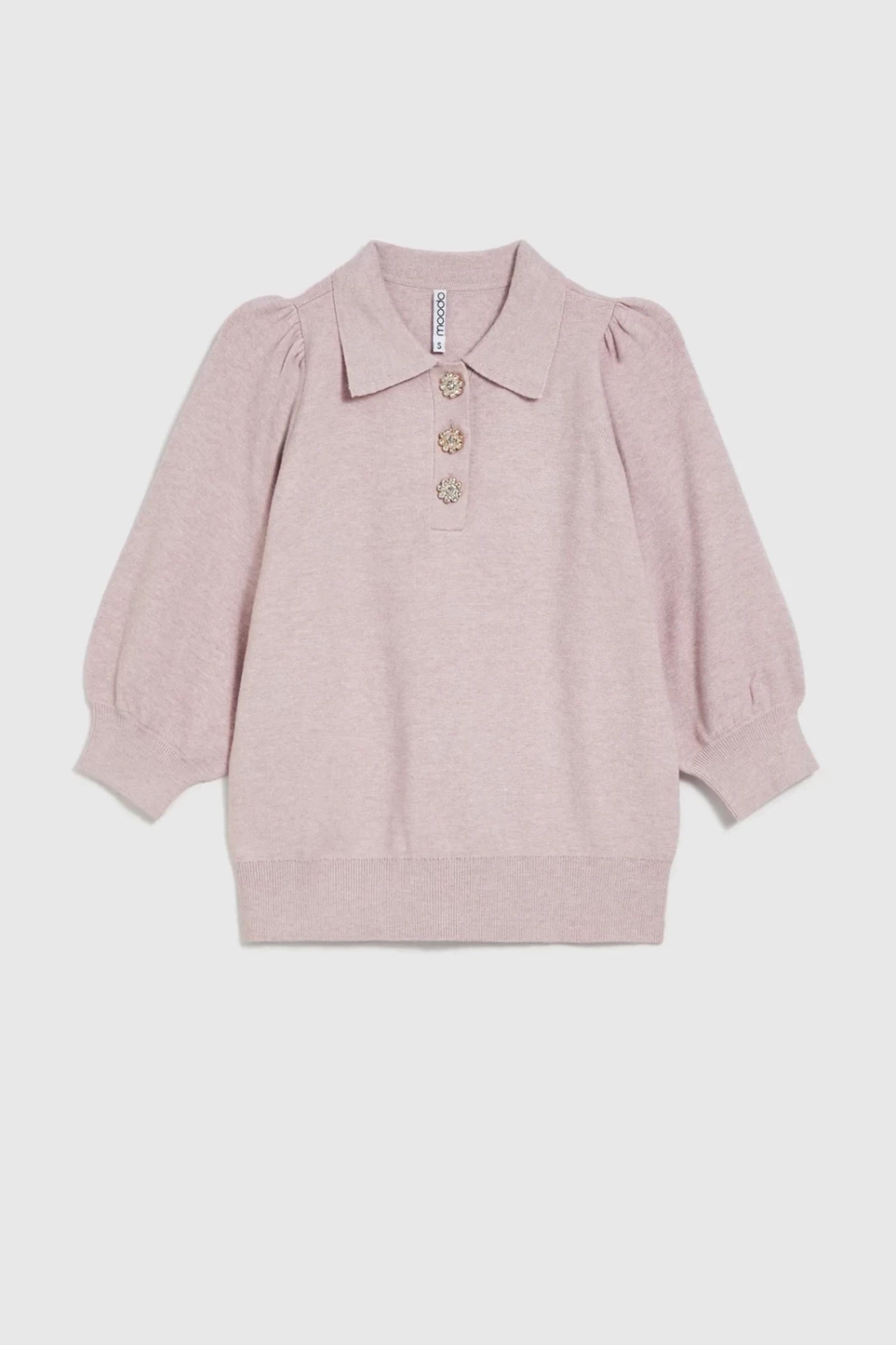 Marisse Women&#039;s Sweater Z-Sw-4527 Pink Mel
