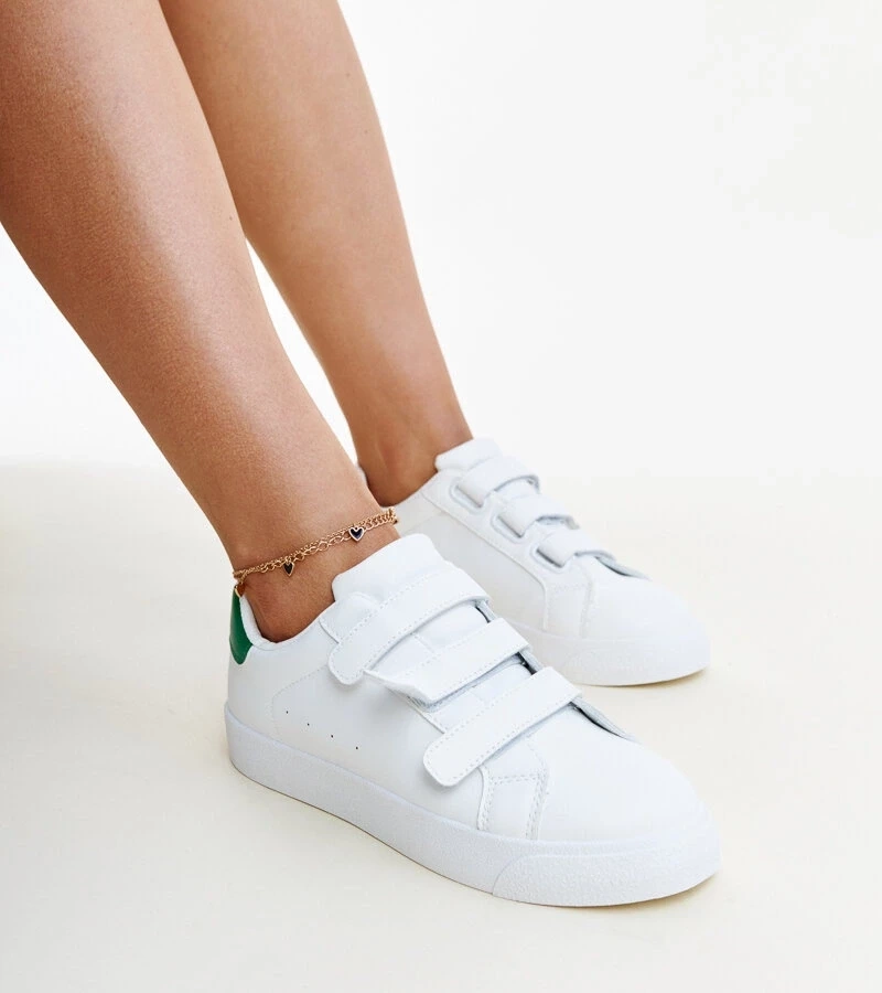 Gemre Adidași alb-verzi cu scai Samala