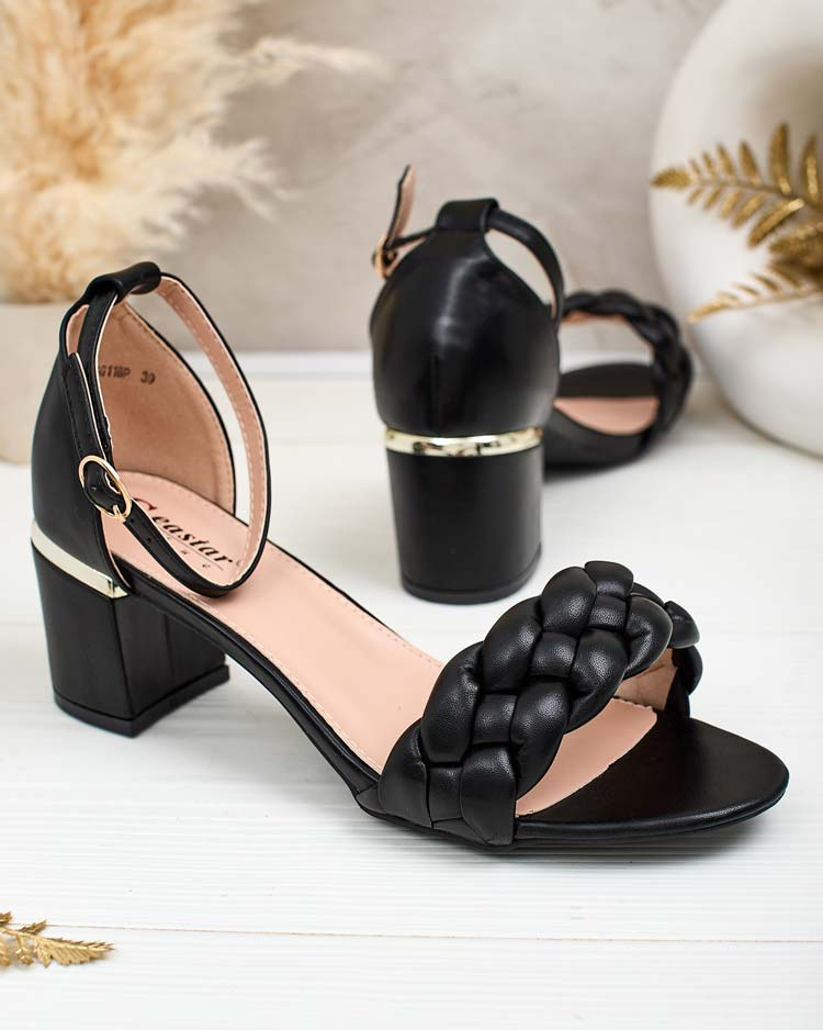 Resti Black women&#039;s post sandals Marines - Footwear