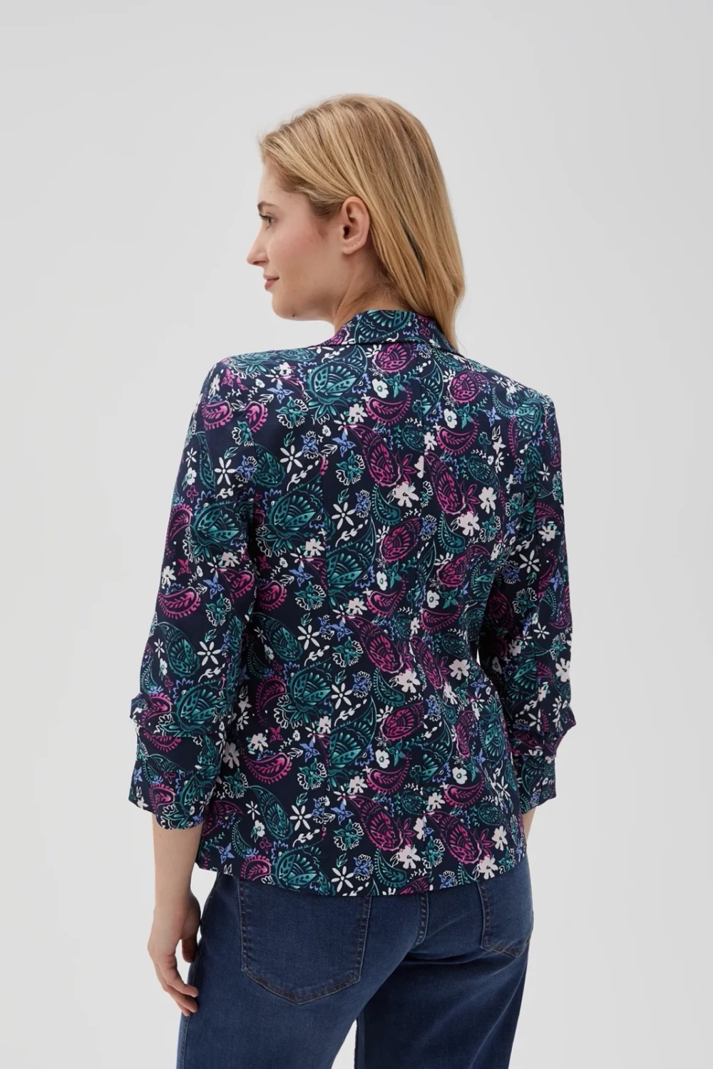 Marisse Women's Jacket L-Mr-4603 Navy