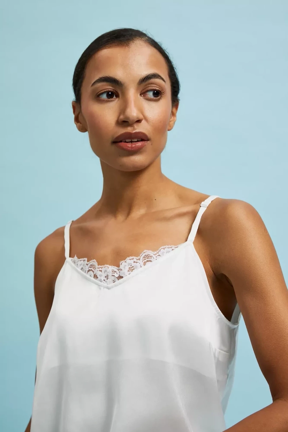 Marisse Women's Shirt L-Ko-4328 Off White