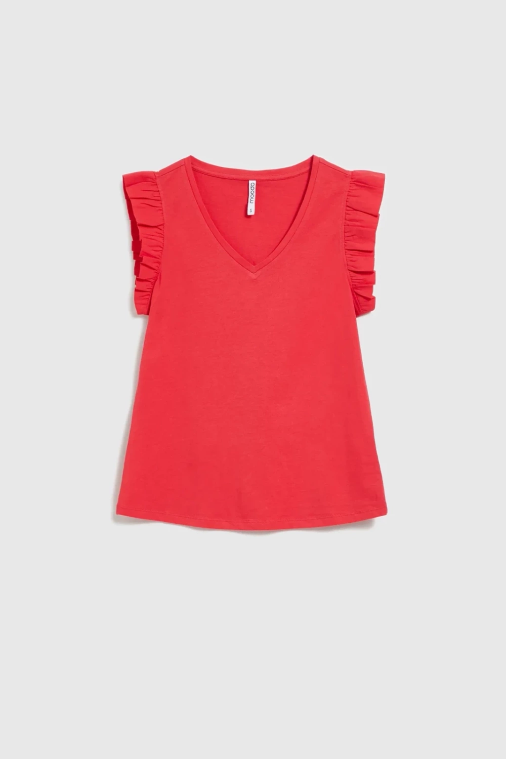 Marisse Women's Blouse L-Ts-4406 Red