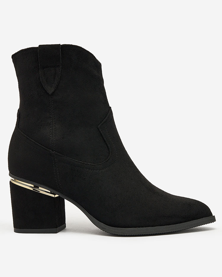 Resti Black women&#039;s boots on a post Estrate