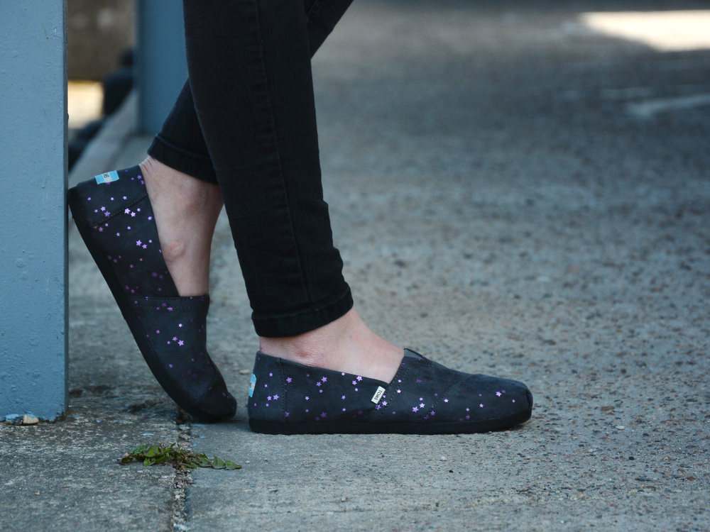 Toms Classic espadrilky - modrá/fialová