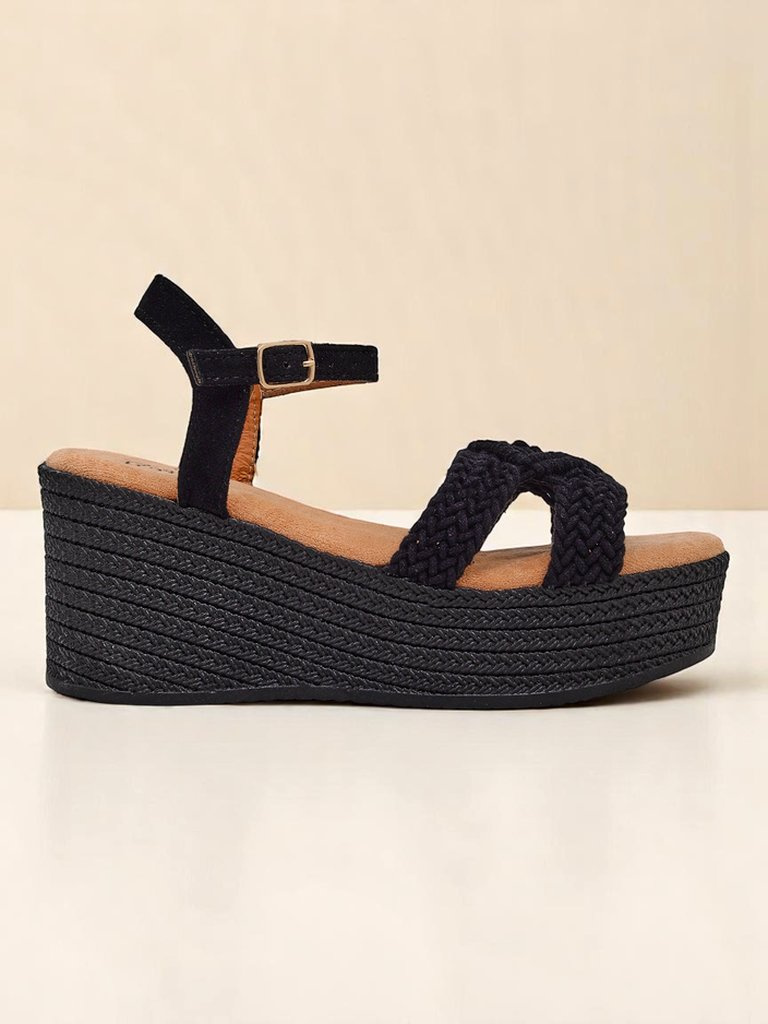 Resti Women's wedge sandals braided Sunny Day