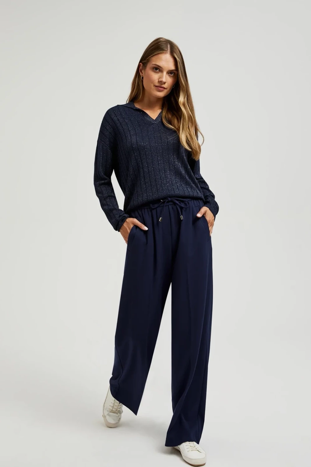 Marisse Women&#039;s Sweater Z-Sw-4558 Navy