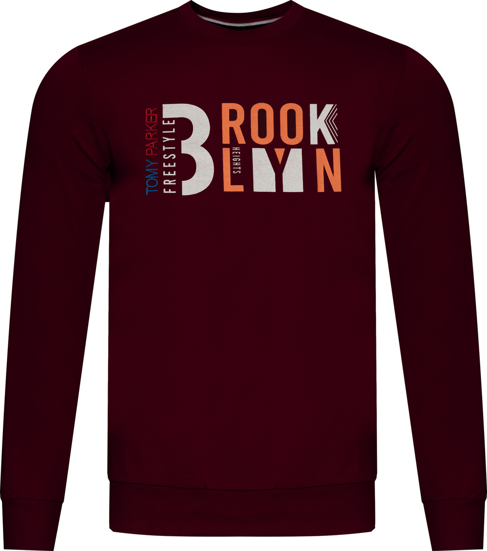 Jumper - pánska mikina burgundy