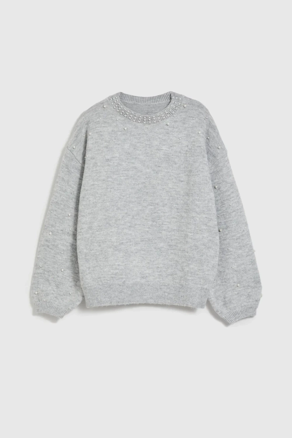 Marisse Women&#039;s Sweater Z-Sw-4538 Grey Mel