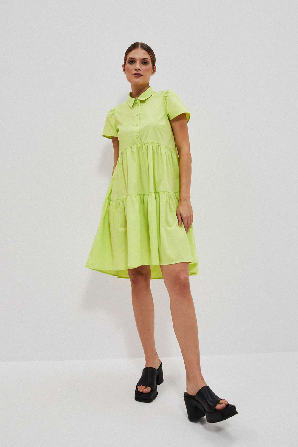 Marisse Women&#039;s Dress L-Su-4025 L.Green