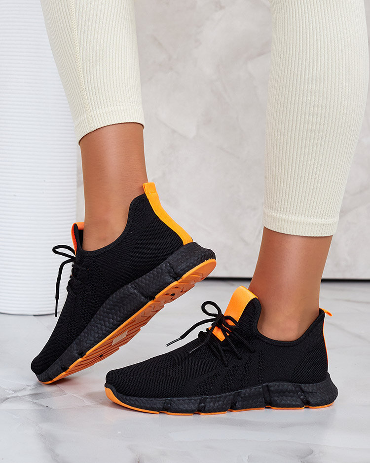 Resti Black and fuchsia women&#039;s sports shoes Bommgi - Footwear