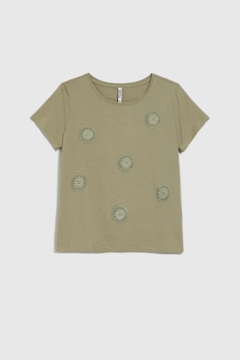 Marisse Women's T-Shirt L-Ts-4643 Olive