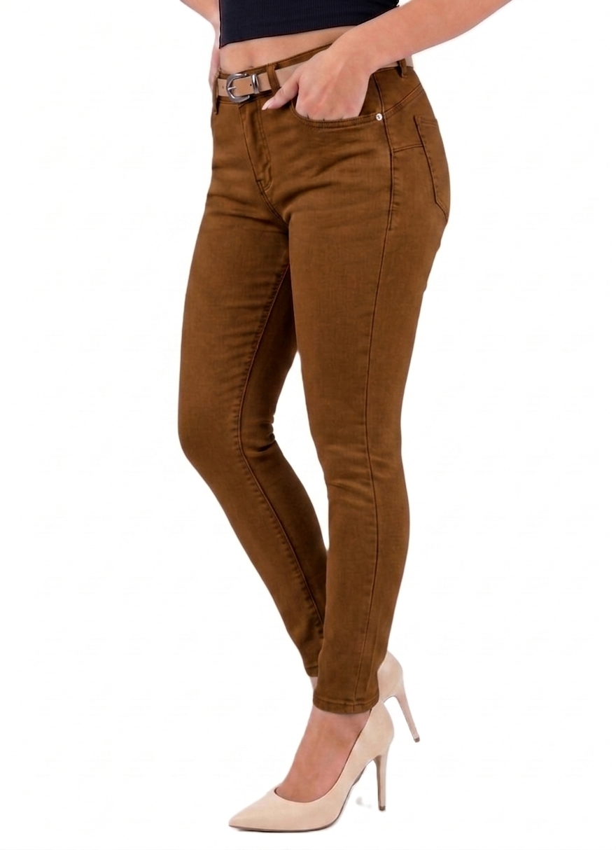 M.Sara dámske push-up skinny rifle s vysokým pásom