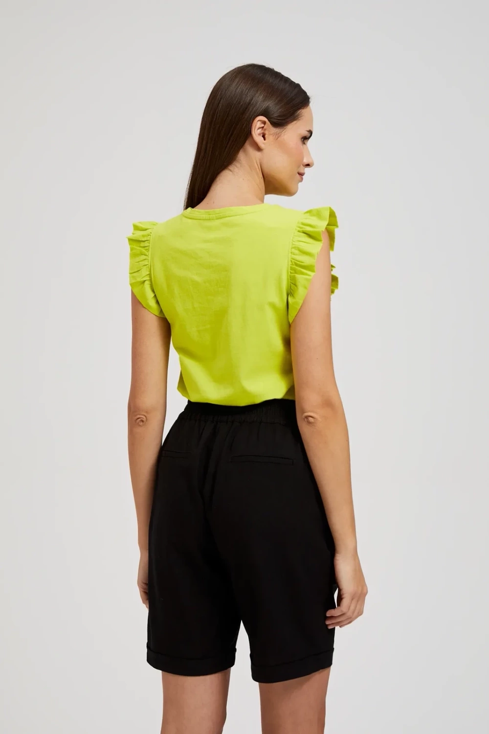 Marisse Women's Blouse L-Ts-4405 Lime
