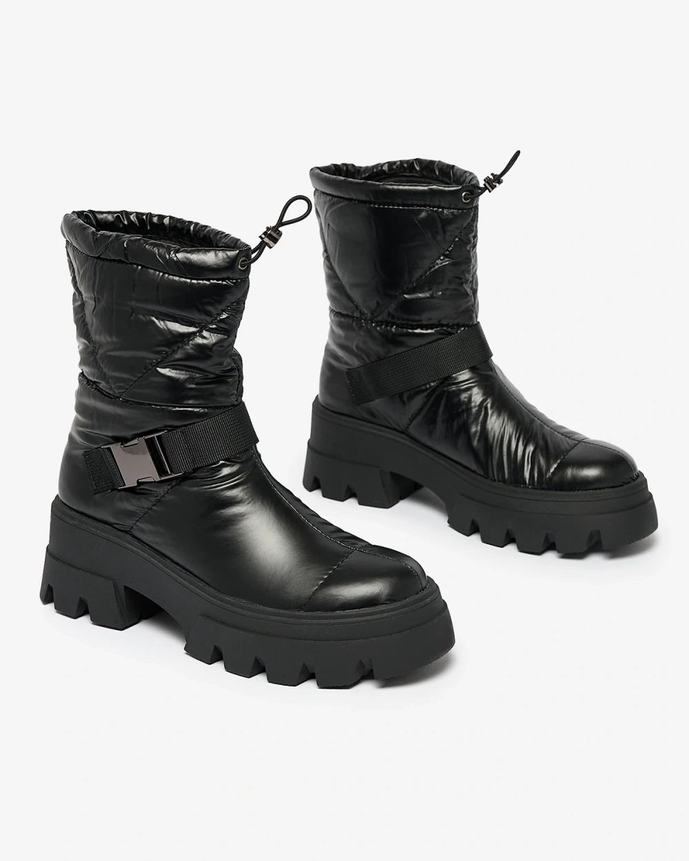 Resti Women&#039;s slip-on boots a&#039;la snow boots in black Tyvone
