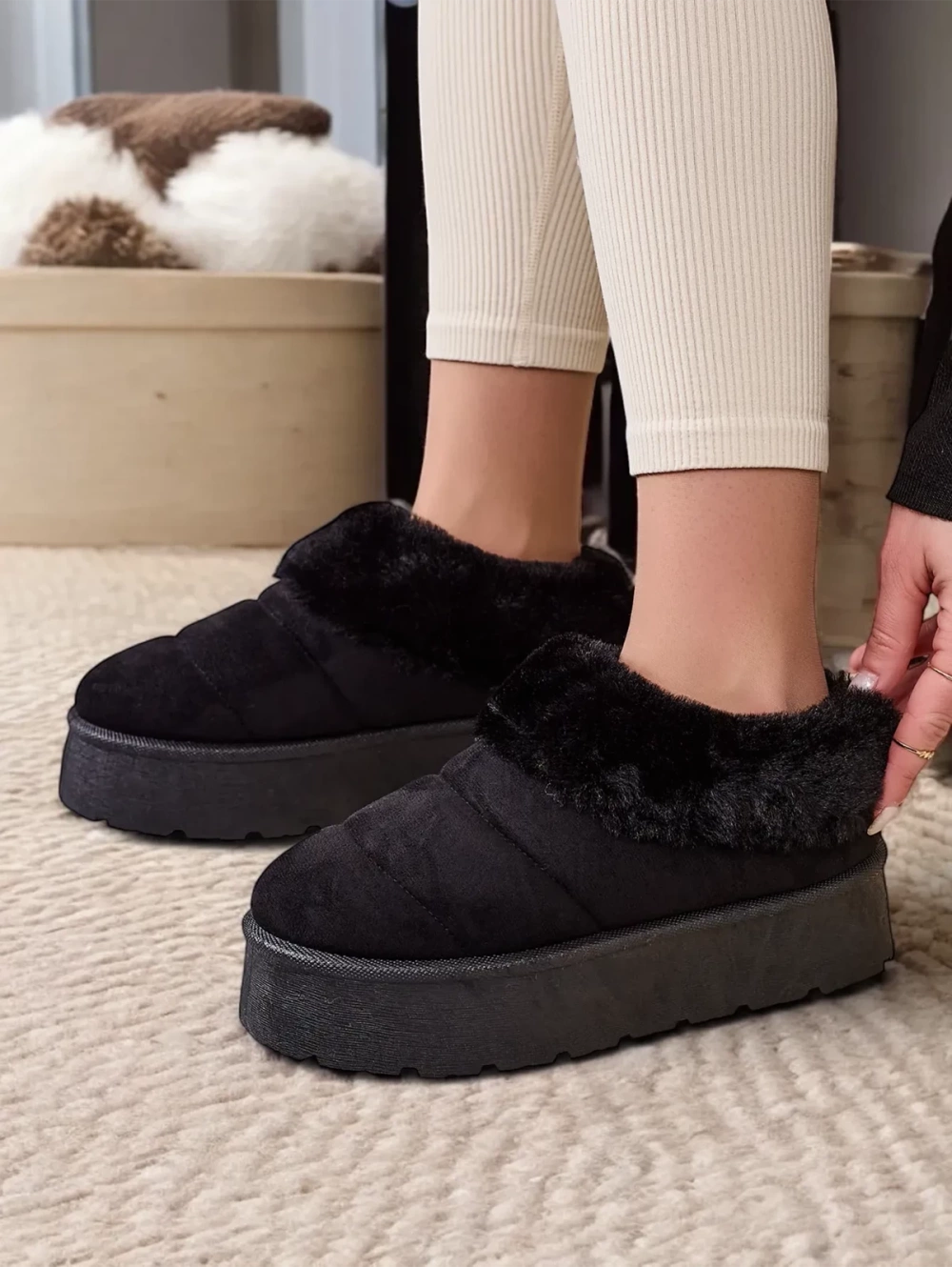 Resti Short women's boots a'la snow boots Eliozi