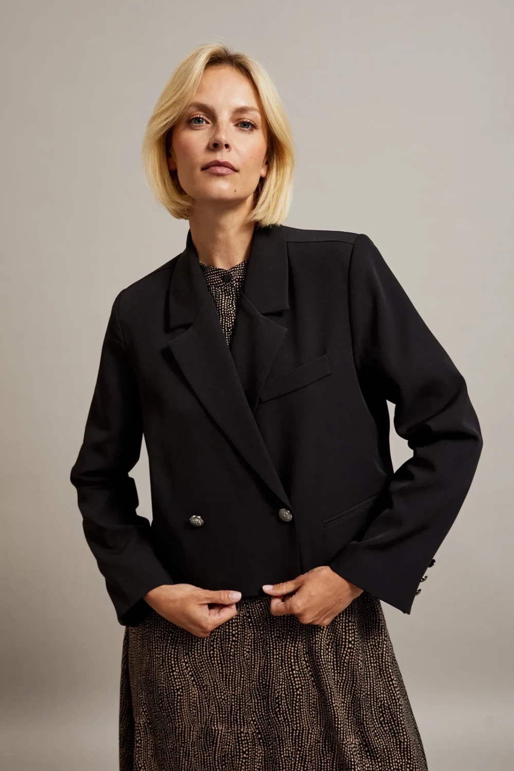 Marisse Women&#039;s Jacket Z-Mr-4510 Black