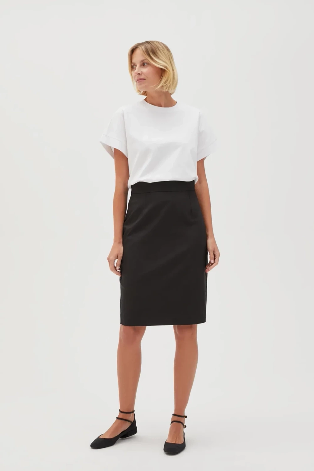Marisse Women&#039;s Skirt L-Sc-4606 Black