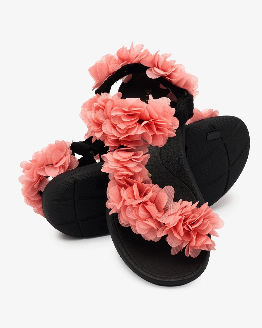 Resti Coral women&#039;s sandals with flowers Alferroy