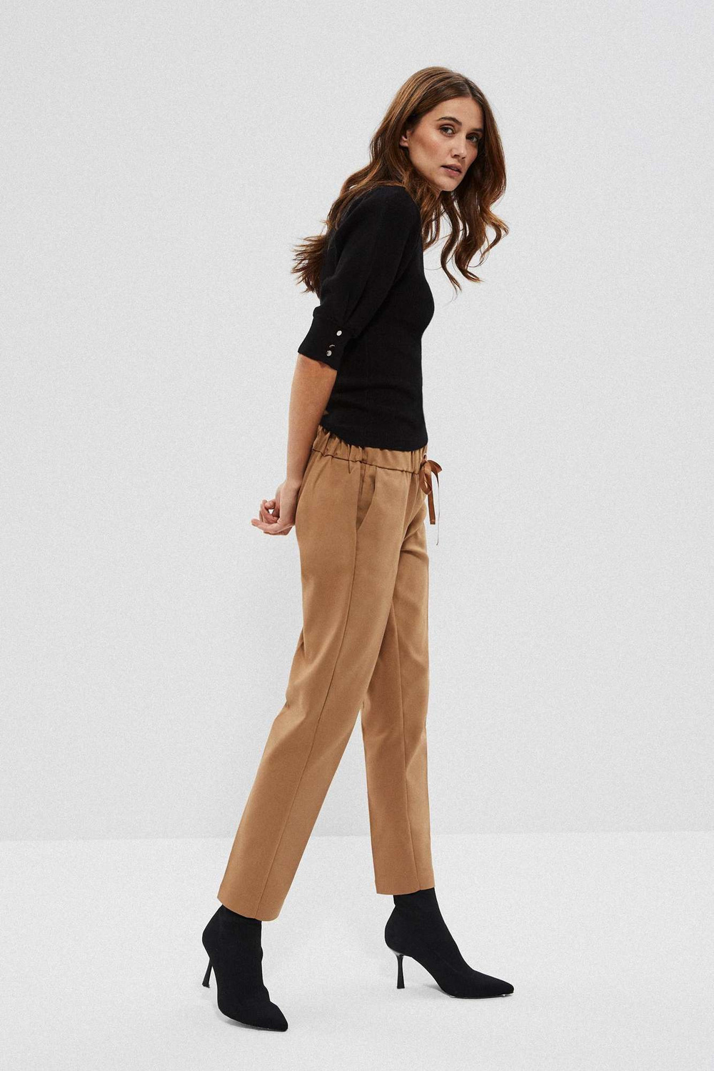Marisse Cigarette Trousers Z-Sp-3613 Caramel