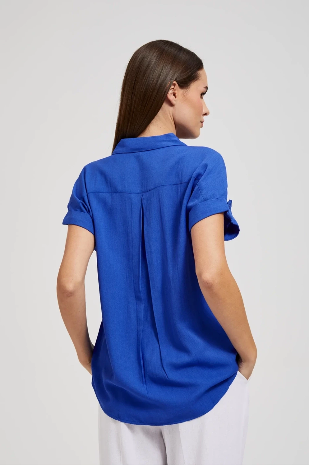 Marisse Women&#039;s Shirt L-Ko-4346 L.Navy