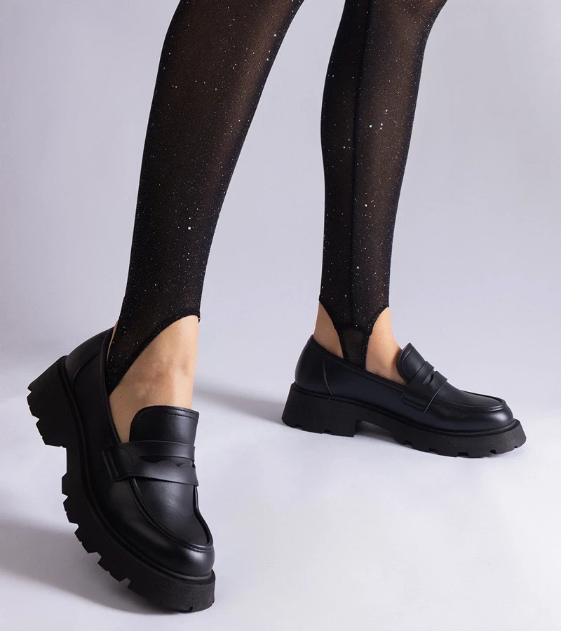 D/CEO Silver loafers Ilana