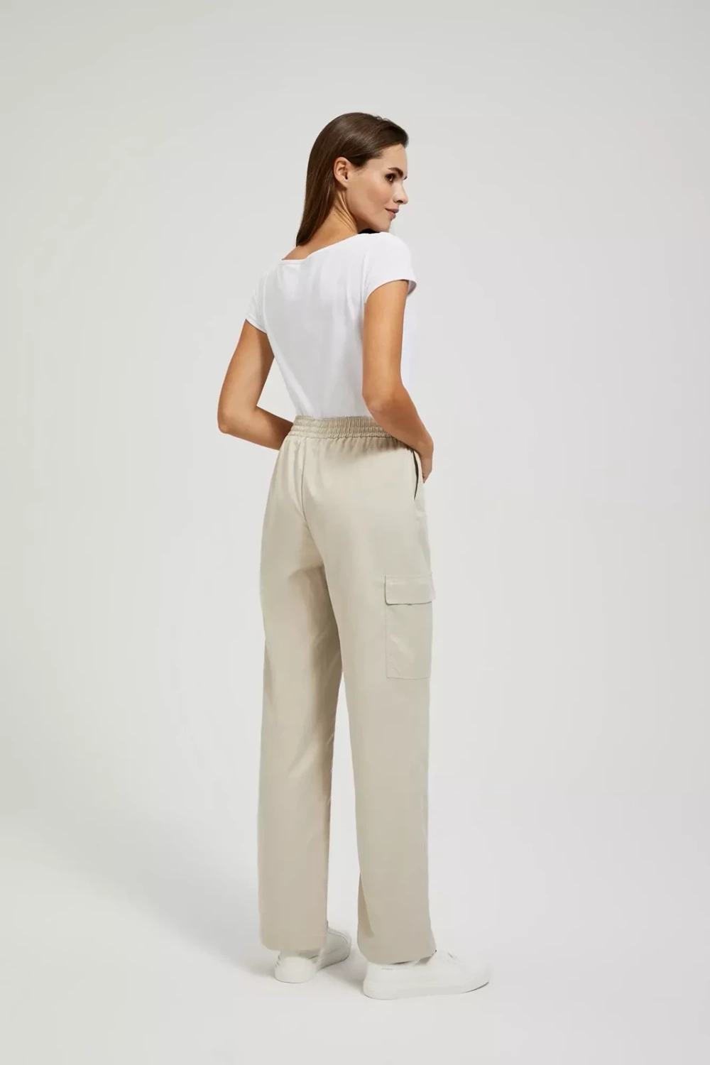 Women's beige trousers