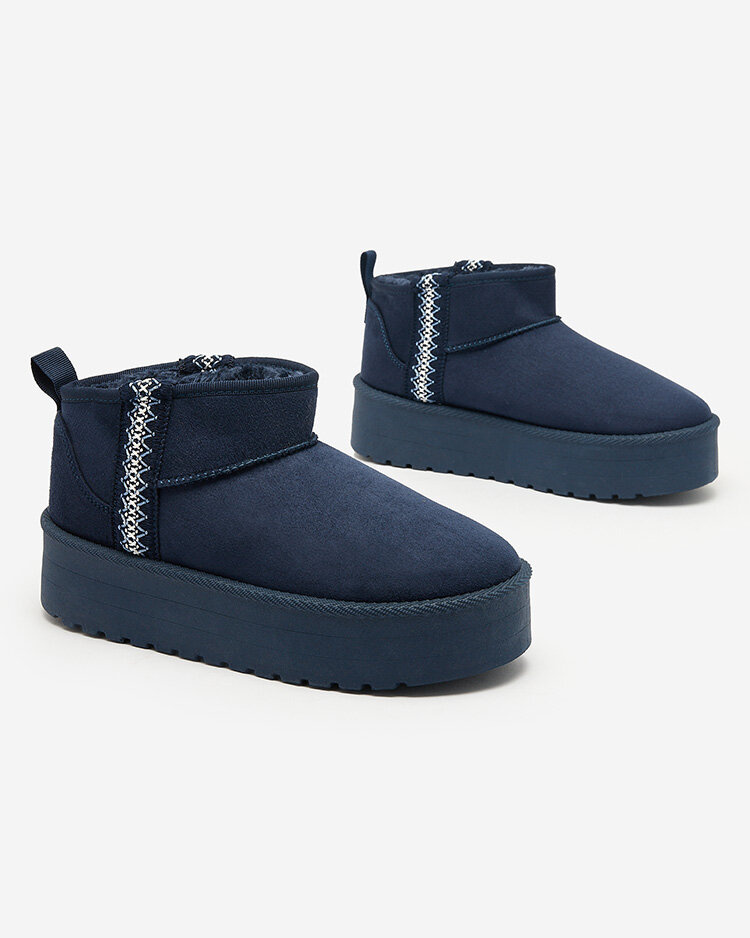 Resti Light brown women&#039;s shoes a&#039;la snow boots with ornament Parisela