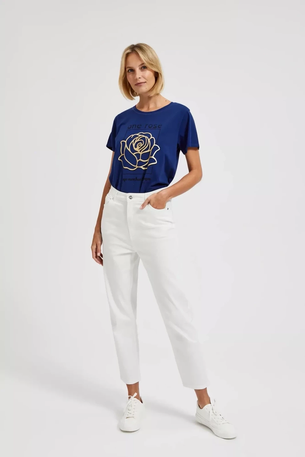 Marisse Women&#039;s Blouse L-Ts-4334 Navy