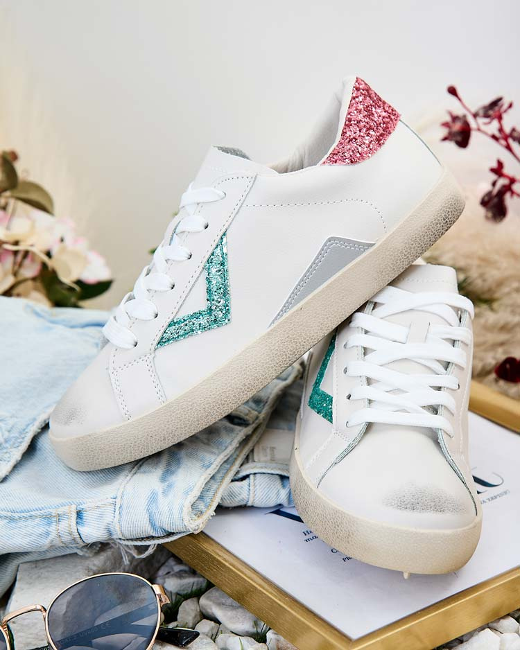 Resti Women's sporty sneakers with embellishments Ginn