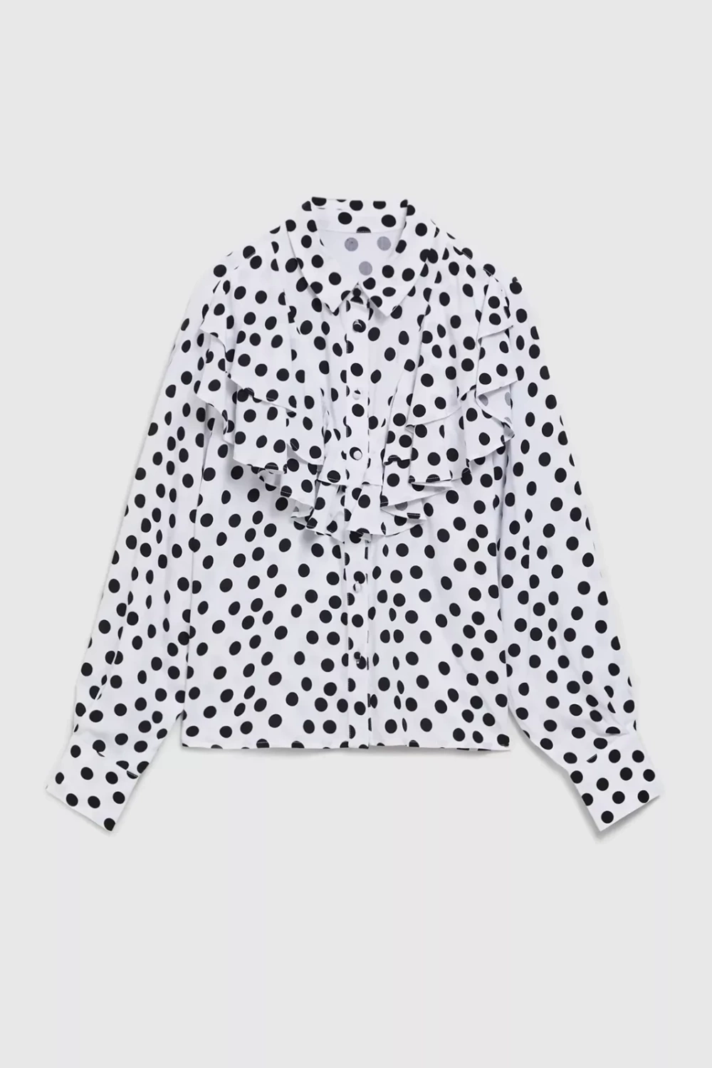 Marisse Women&#039;s Shirt L-Ko-4310 Black_White