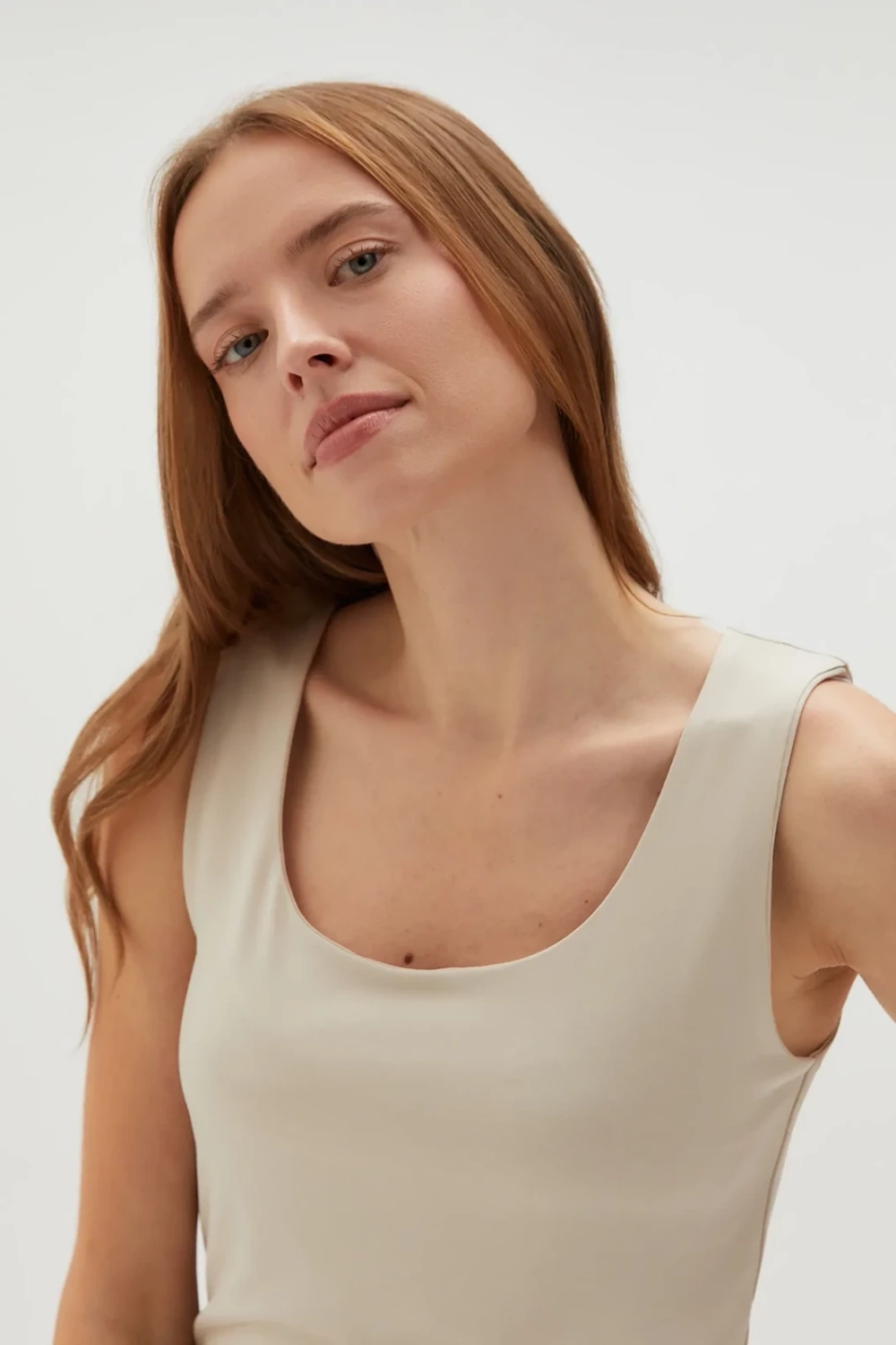 Marisse Women&#039;s T-Shirt L-Ts-4606 L.Beige