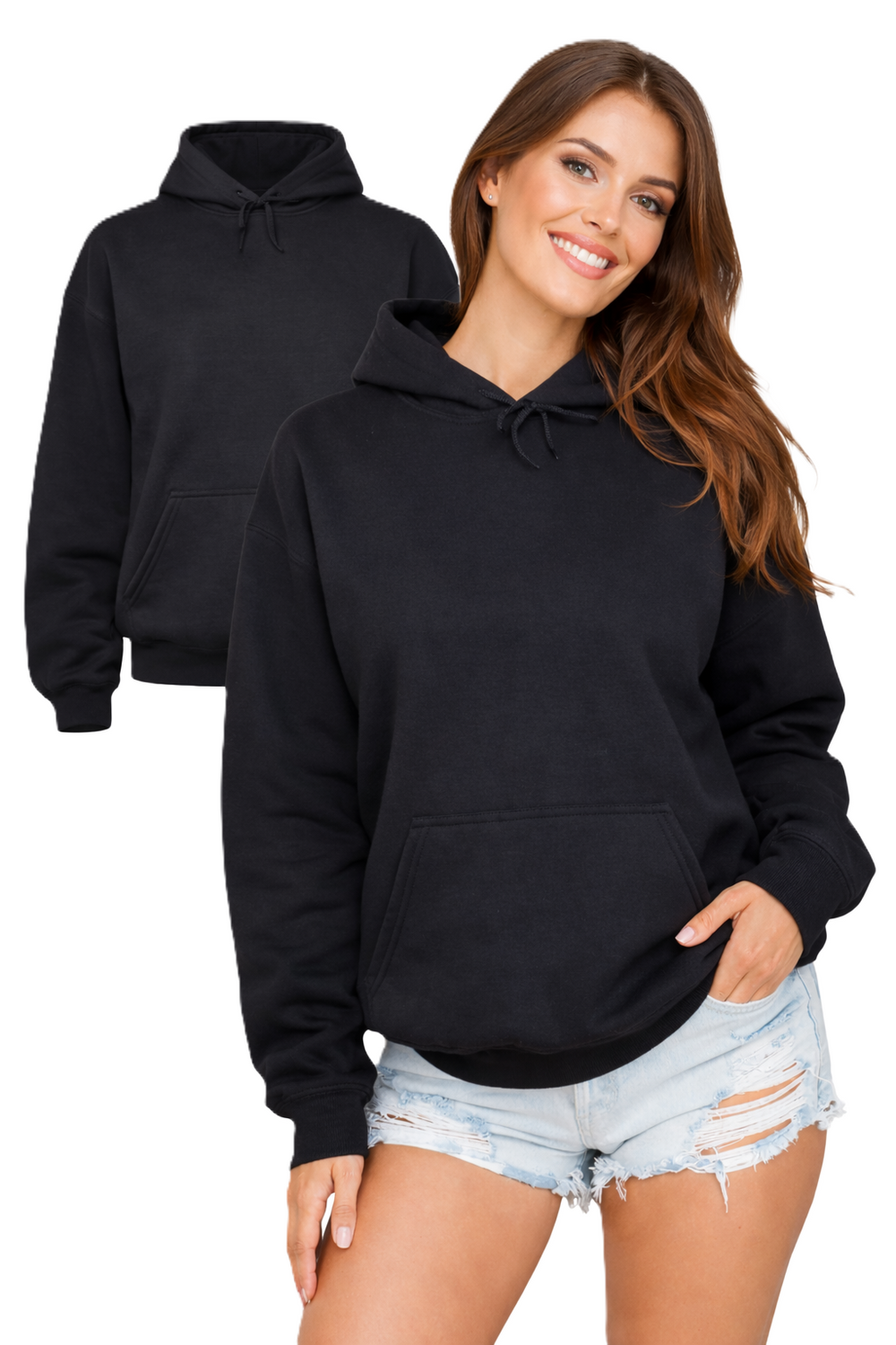 J.STYLE Дамски суитшърт - 68w02-3